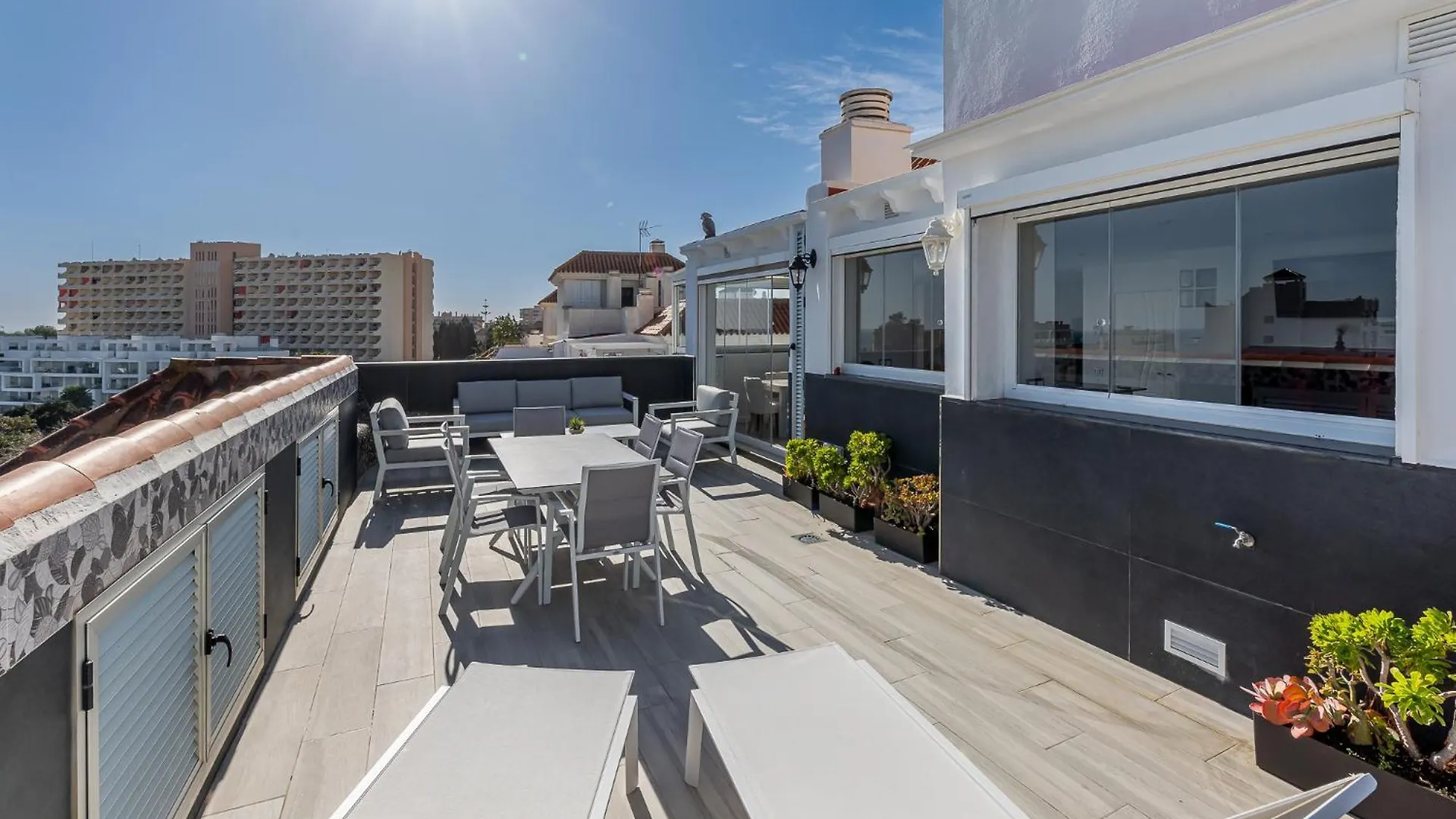 Holiday Rental Apartment With Terrace Attic Views Torremolinos Spain